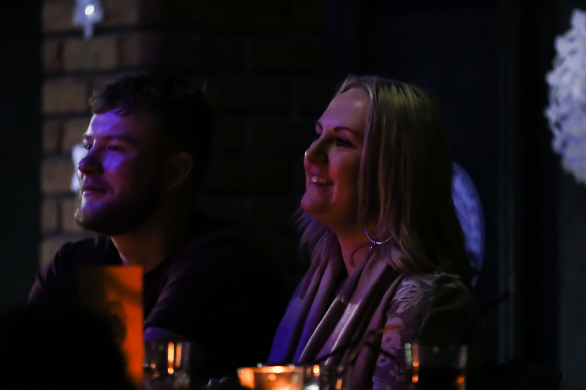 Super chilled out vibe & very funny night out