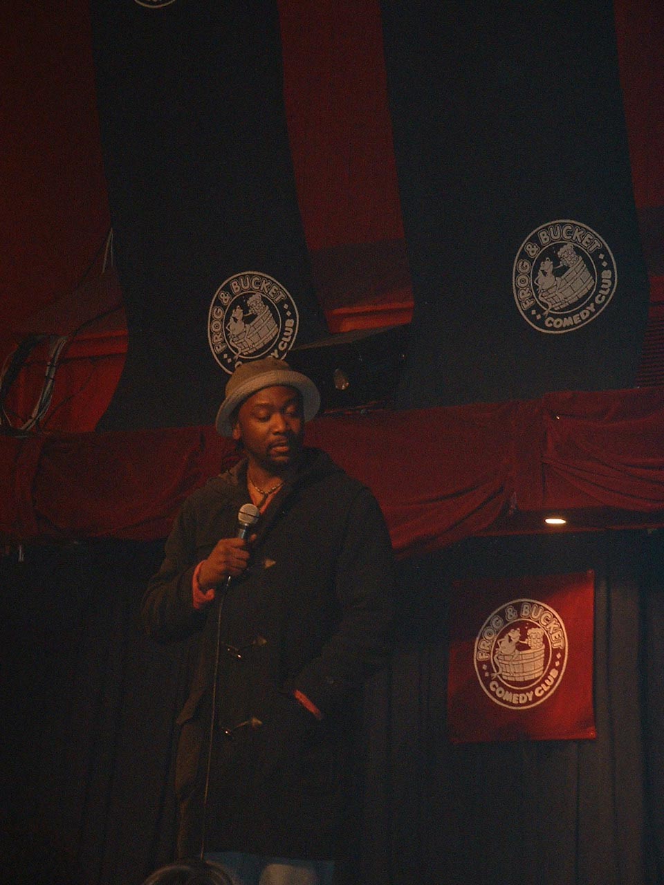Reginald D Hunter performs at The Frog and Bucket!