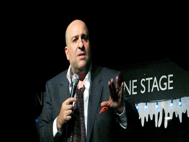 Omid Djalili Performs at The Frog and Bucket in 2013
