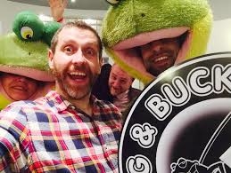 Dave Gorman and Norman The Frog 2015