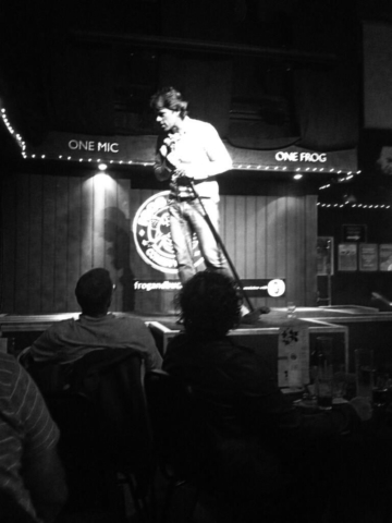 John Bishop performing on our stage in 2014!