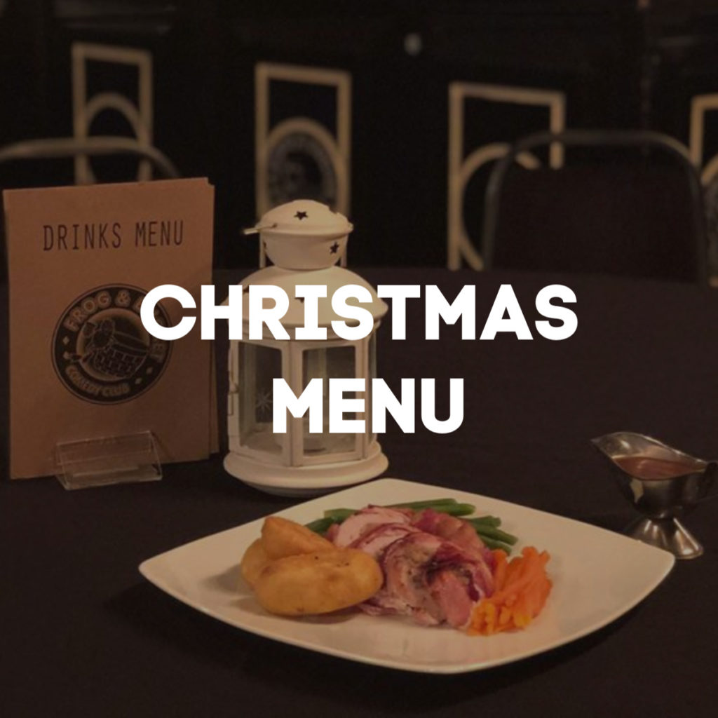 XMAS, NYE & GIFT VOUCHERS Frog & Bucket Manchester's Comedy Club